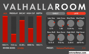 Valhalla Room v1.6.5 Crack + Mac Torrent (VST3) Free 2021